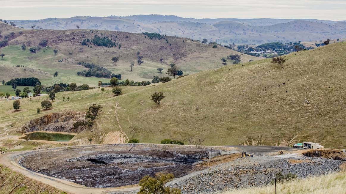 CONCERN: Eunony Valley Association president Bill Schulz has questioned why Wagga would consider entertaining Visy waste after the EPA refused to support its Gundagai facility (pictured) earlier this year. 