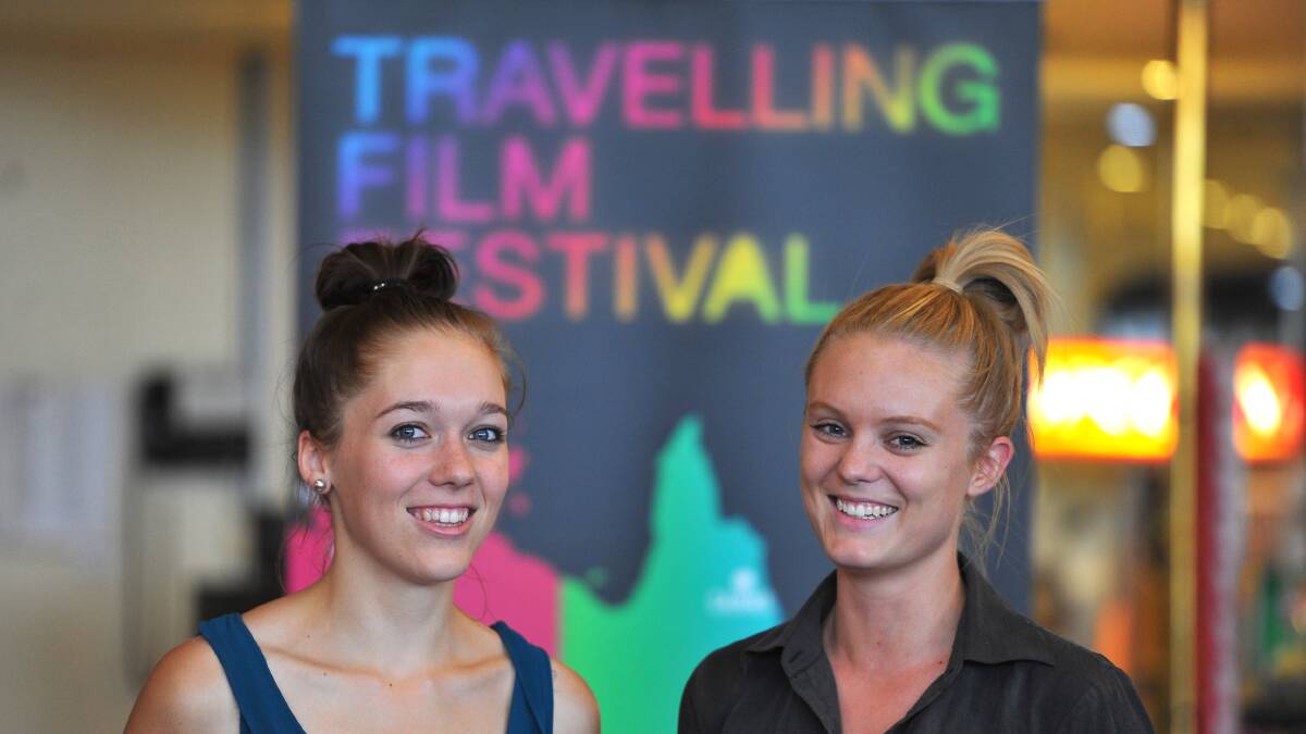 Grace Downey and Sarah Madden at the 2013 TTF in Wagga