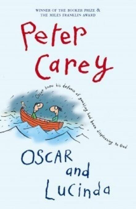 Michael Leunig's illustration appears on the cover of <i>Oscar and Lucinda</i>, by Peter Carey Photo: Susan Wyndham