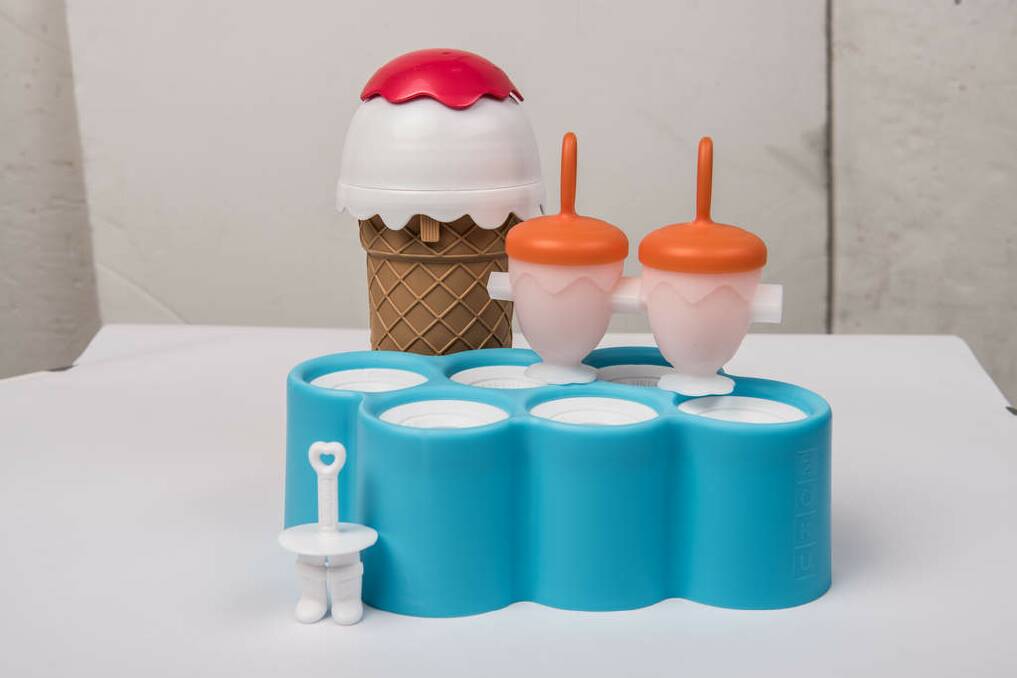 7. Cold Snap
Teach kids the real meaning of "frozen" with ice-block and ice-cream makers. Polar pop moulds from $20.95, davidjones.com.au; ice-cream maker $14.95 thechillfactor.com Photo: Wolter Peeters