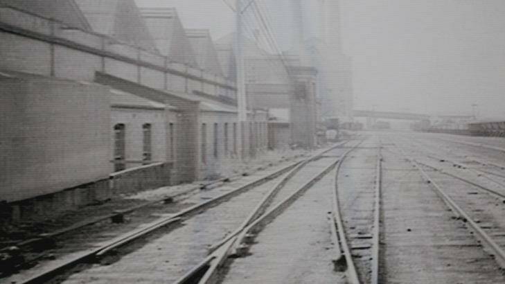 The former Goods Line as it used to be. Photo: Supplied