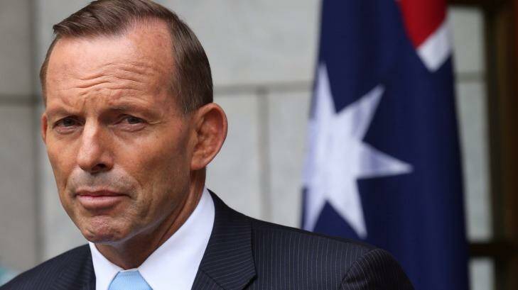 Tony Abbott's highly vocal week  has not been 'the most helpful thing he could be doing', says one Liberal MP. Photo: Andrew Meares