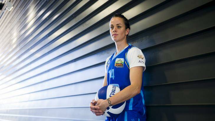 Kristen Veal has returned to the Canberra Capitals. Photo: Rohan Thomson