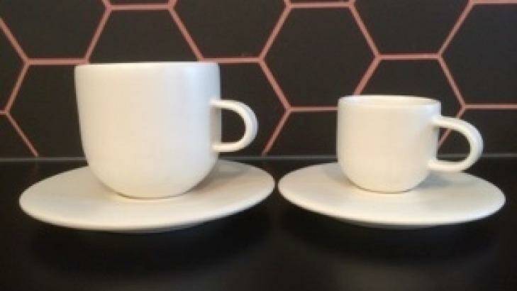 Special touch: specially designed crockery at Altius. Photo: Supplied