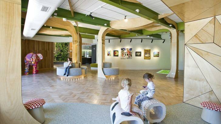 Smith + Tracey Architects designed Wimmera Uniting Care's sensory gallery.