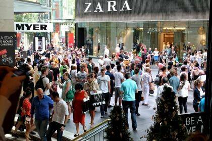 Foreign stores like Zara have helped push rents beyond the reach of some local retailers.  Photo: Edwina Pickles