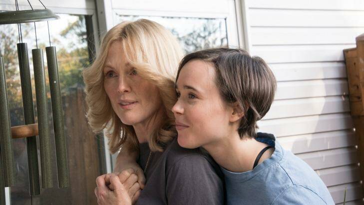 Julianne Moore and Ellen Page struggle for justice in <i>Freeheld</i>. Photo: Phillip V. Caruso