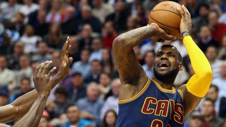 Cavalier pride: LeBron James and the Cleveland Cavaliers will be too strong for Boston. Photo: Ronald Martinez