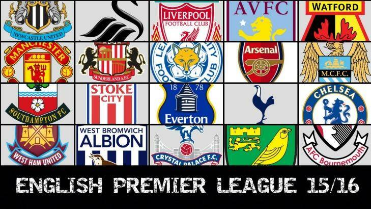 English Premier League 2015-16.