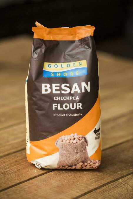 Essential: Silvia Colloca uses Golden Shore Besan Chickpea Flour for flatbreads. Photo: Dominic Lorrimer