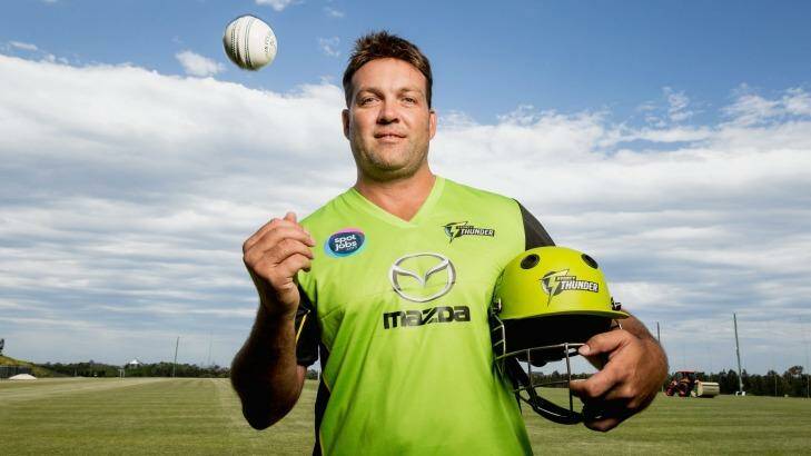 Jacques Kallis: "I still remember what the end of a bat looks like."  Photo: Cole Bennetts