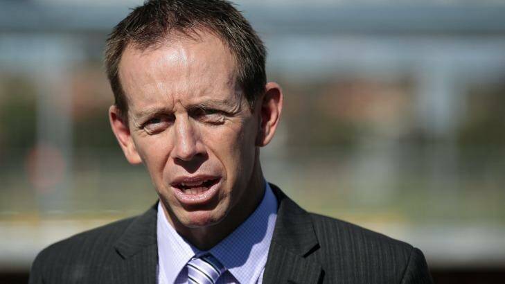 Shane Rattenbury says the ABC funding cuts is a 'betrayal to women's sport.' Photo: Jeffrey Chan