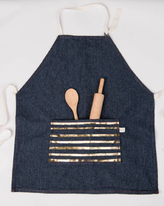 3. Keep it Clean
Designed for the tiniest of chefs, this apron is great for playing house, and doubles as a bib when the hard work is done. $76.30, jcrew.com or odettewilliams.com Photo: Wolter Peeters