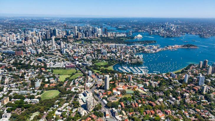 Sydney's economic hubs are streaking ahead of the rest of NSW. Photo: Mark Merton