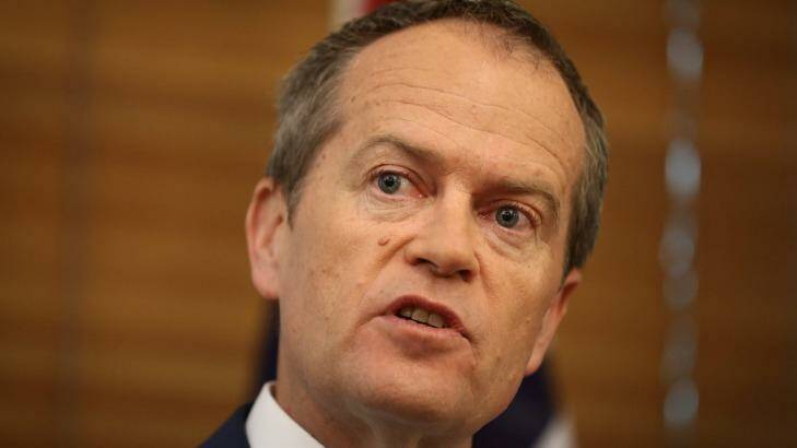 Bill Shorten says he will support an inquiry into whether Australia should have a federal anti-corruption watchdog Photo: Alex Ellinghausen