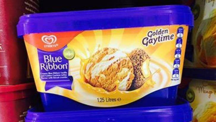 Ice-cream lovers rejoice: Golden Gaytime is now available in a tub. Photo: Facebook