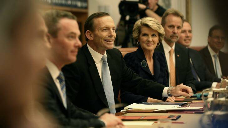Foreign Minister Julie Bishop is one of just two female members of the Abbott government cabinet. Photo: Andrew Meares
