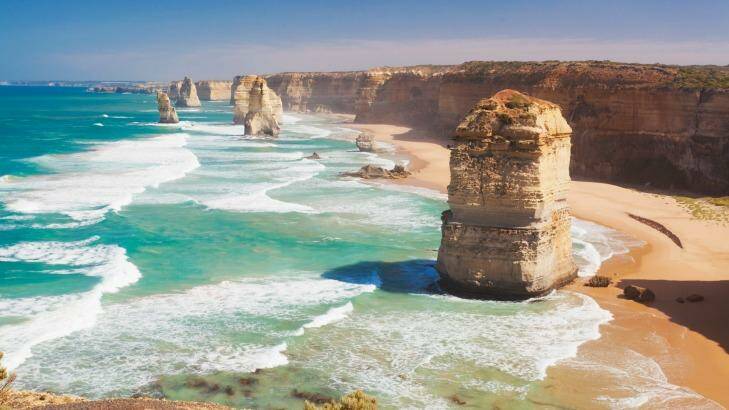 Twelve Apostles along the Great Ocean Road, Australia. Photo: iStock