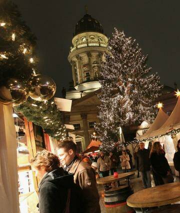 A traditional Christmas market in Berlin. Photo: Sean Gallup