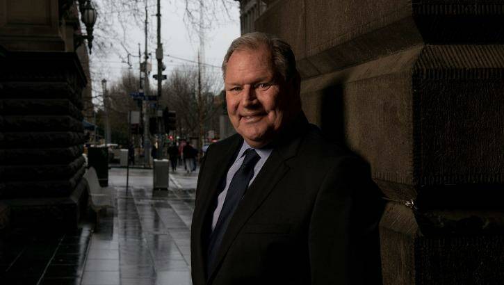 Melbourne Lord Mayor Robert Doyle has advised against giving money to beggers. Photo: Jesse Marlow