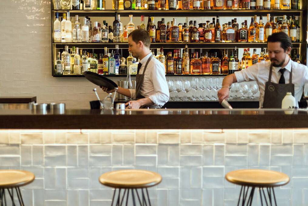 Doc Martin's: cafe by day, bar by night. Photo: Sebastian Petrovski