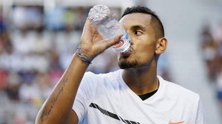 Nick Kyrgios: It's crucial for him that his tendency to self-destruct be properly addressed. Photo: Darrian Traynor