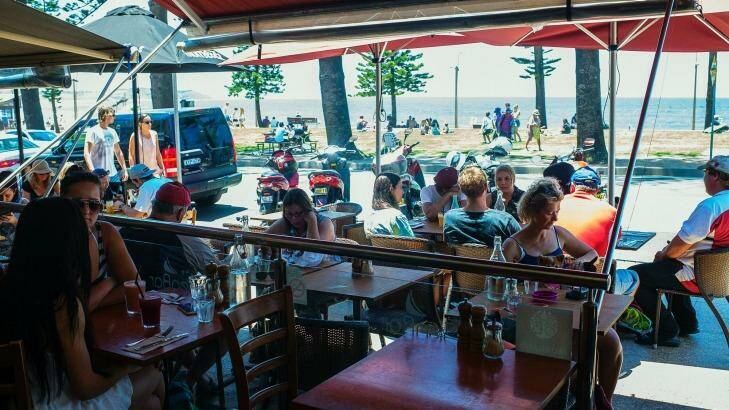 Sea Bar in Dee Why, a good place to eat. Photo: Photo: Christopher Pearce