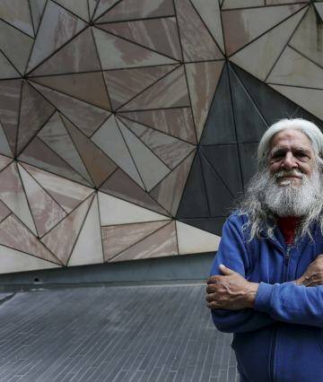 Indigenous elder Uncle Larry Walsh has won an arts grant for his oral storytelling work, <i>Star Stories</i>.  Photo: Paul Jeffers