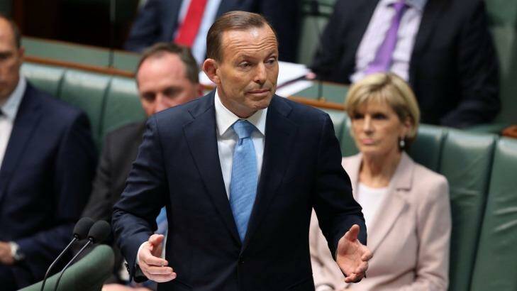 Tony Abbott has issued a call to arms to state premiers to debate reforming the Federation. Photo: Andrew Meares