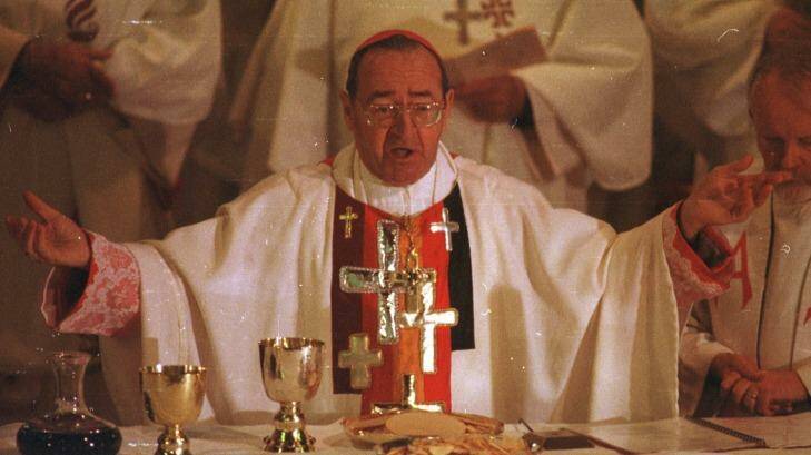 Bishop Ronald Mulkearns before his retirement, 2002. Photo: Supplied