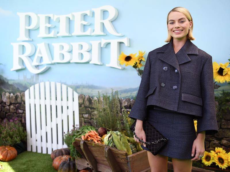 Margot Robbie is in Australia to premier her first animated movie Peter Rabbit.