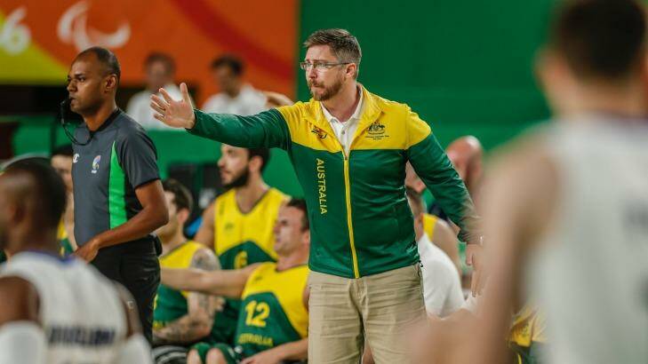 Rollers coach Ben Ettridge said the squad was most disappointed about not playing up to their potential. Photo: Australian Paralympic Committee