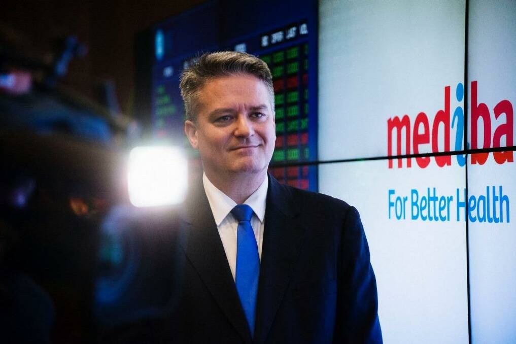 Medibank Private's float was a big win for Finance Minister Mathias Cormann  - but what should retail shareholders do? Photo: Christopher Pearce