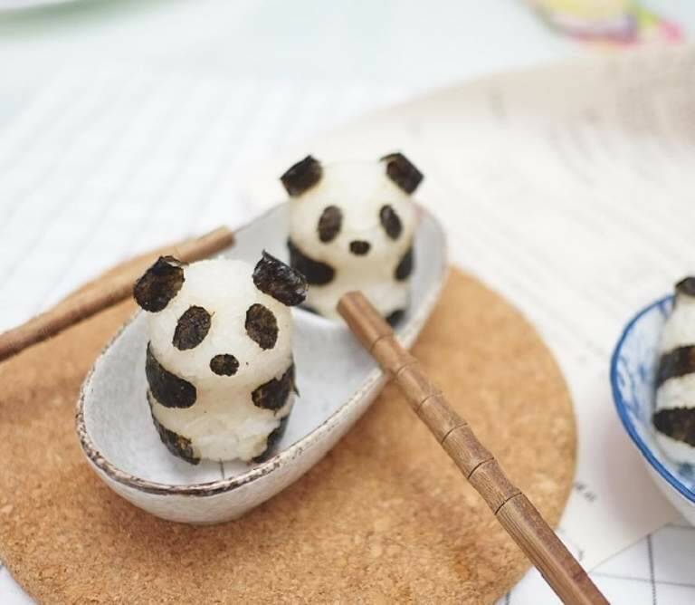 Technically an example of kawaii cooking rather than baking, @bakedbyandres' panda sushi rowing bamboo chopsticks from a "boat" is pretty hard to resist. Photo: Supplied