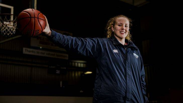 Molly McPhee has signed with St Mary's College in San Francisco, following in the footsteps of NBA stars Patty Mills and Matthew Dellavedova. Photo: Jamila Toderas
