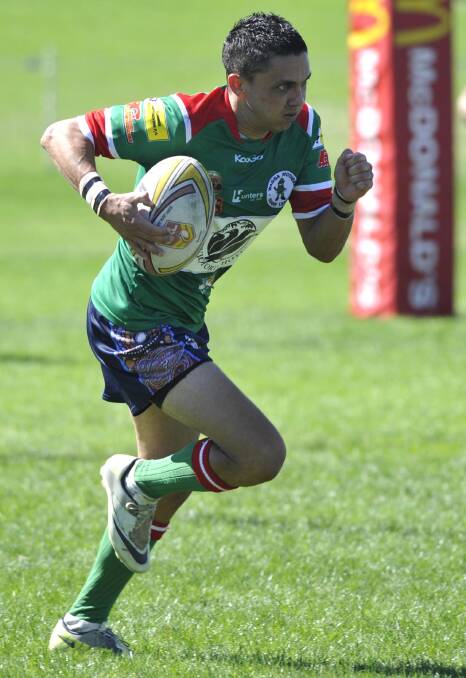 Group 9. Gundagai v Brothers. Josh Trindall. Picture: Les Smith 