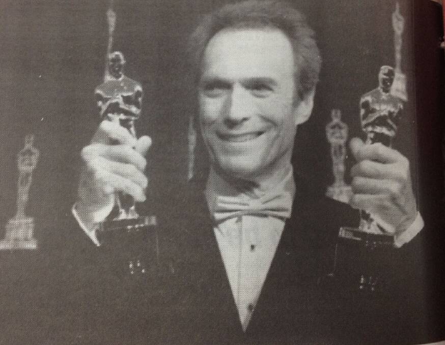Clint Eastwood wins Oscars for Best Director and Best Picture for Unforgiven.