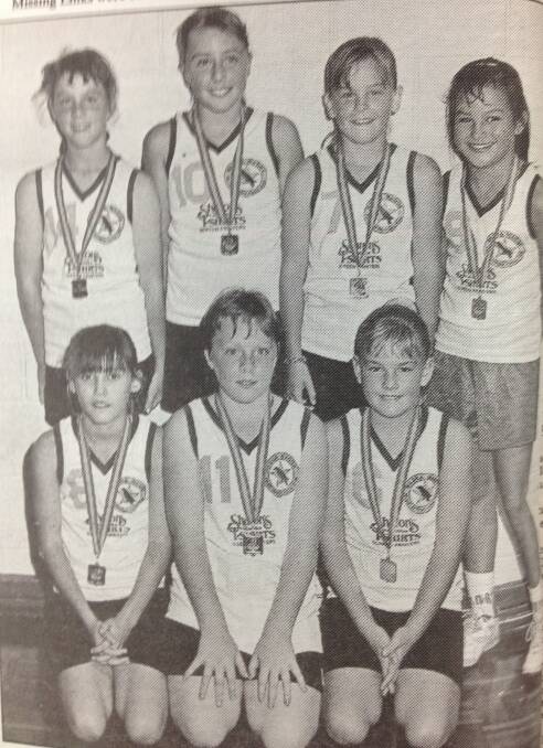 PCYC Little Bullets won the Wagga Junior Basketball girls' grand final. The team (back, from left) Renai Smith, Kirsty, Goold, Krystal Leese, Jasmin Bale and (front, from left) Joanne Sharkey, Holly O'Keefe and Kylie Wilson.