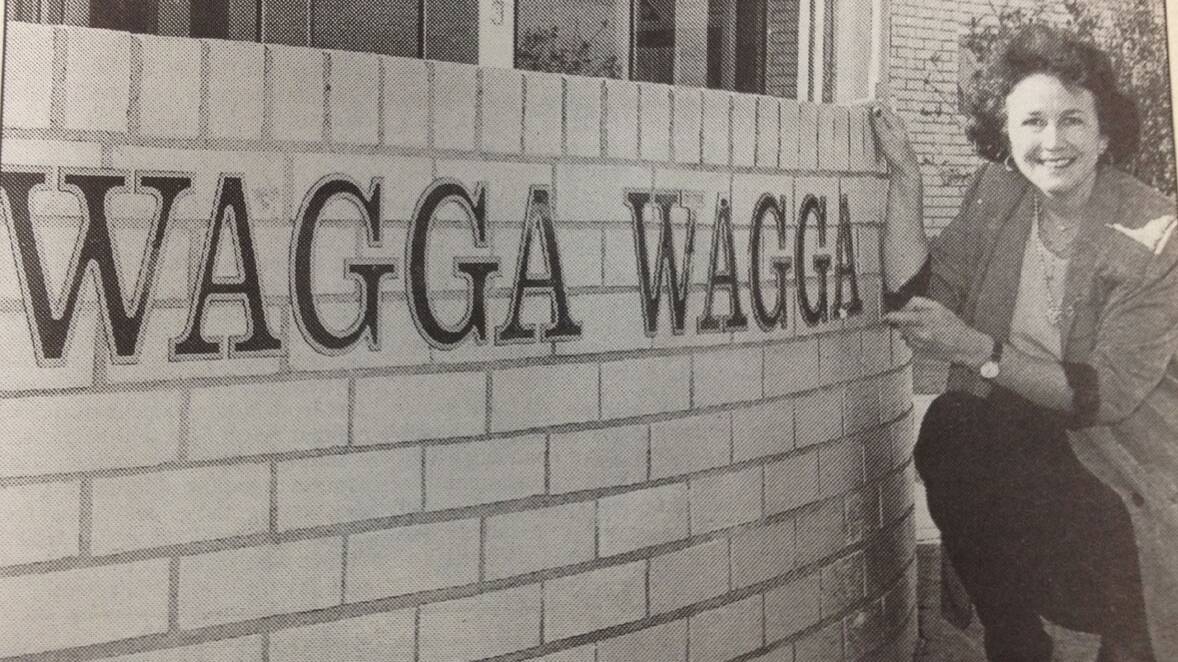 Supporting Wagga Wagga as the official name of the city at the airport this week was sport and tourism public relations consultant Leigh Maloney.