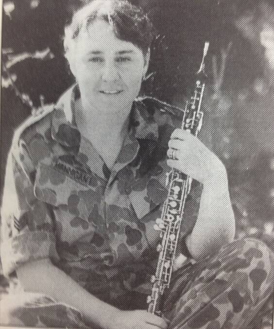 Sgt Elizabeth Hannigan performed the oboe concertos at the Riverina Playhouse.