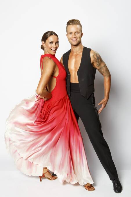 END OF THE ROAD: Jarryd Byrne and celebrity dance partner Ricki-Lee Coulter came third in this season of Dancing With The Stars. 