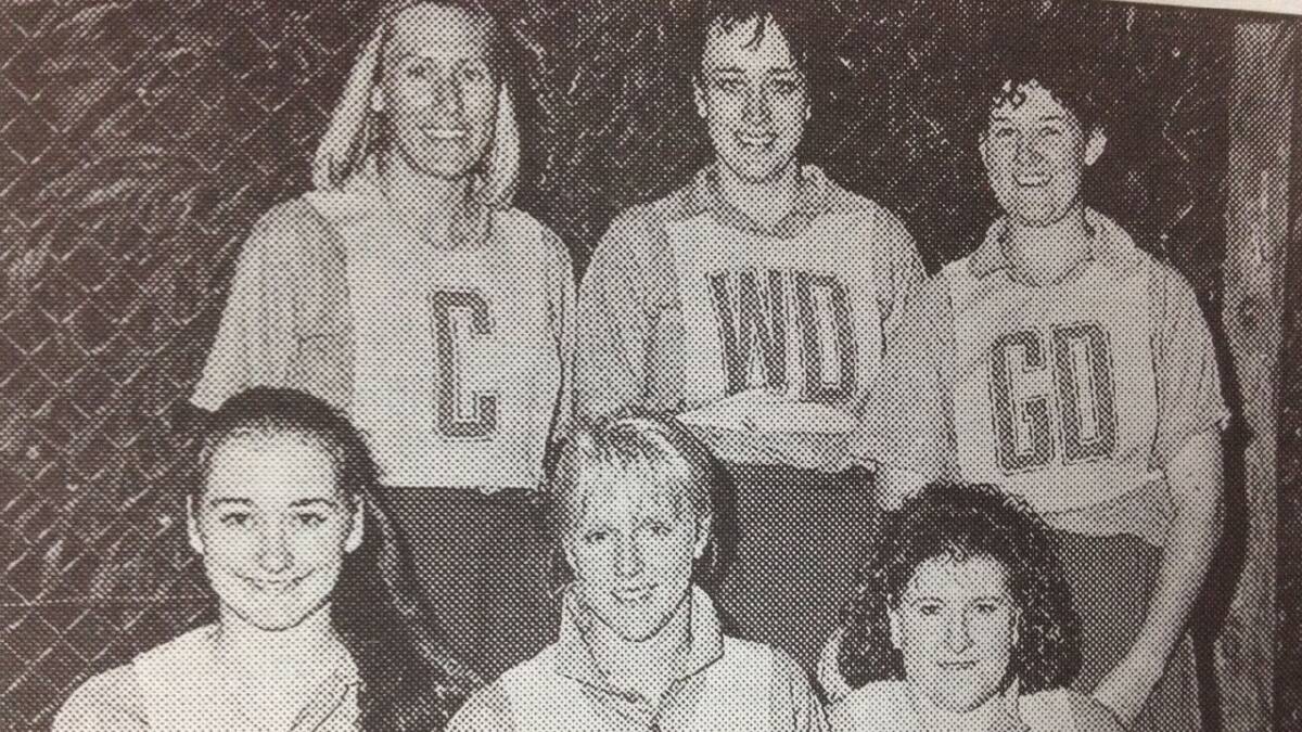The Home Hobos team, that competed in a netball B2 competition (back, from left) Lyn Strachan, Bernadette Fellows, Sonya Carroll and (front, from left) Shay Hills, Jody Vandernaut and Cindy Hall.