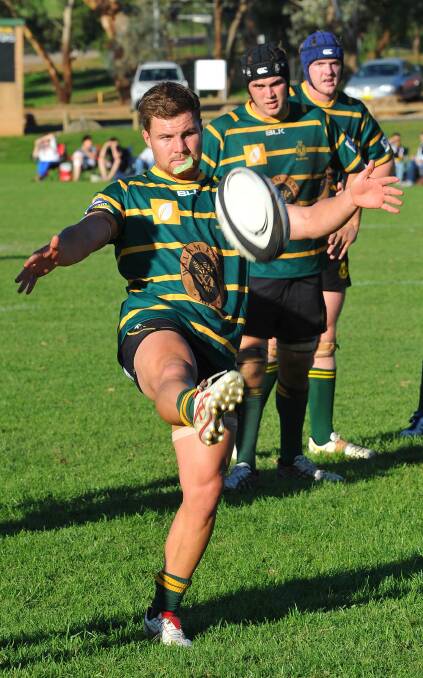 SIRU. Ag College v Griffith. Ag College's Jack Bury. Picture: Kieren L Tilly 