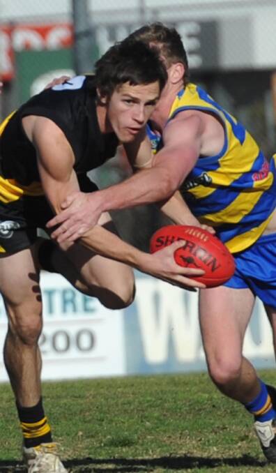 SWITCHING CAMPS: Wagga Tigers wingman Jackson Oehm has joined Farrer League club North Wagga. 
