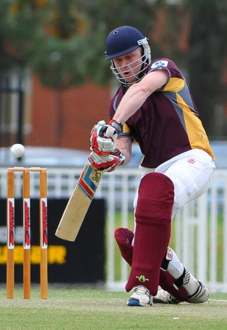 READY TO GO: Lake Albert batsman Kurt Robertson will return to the NSW Country Championships on Friday after time away.
