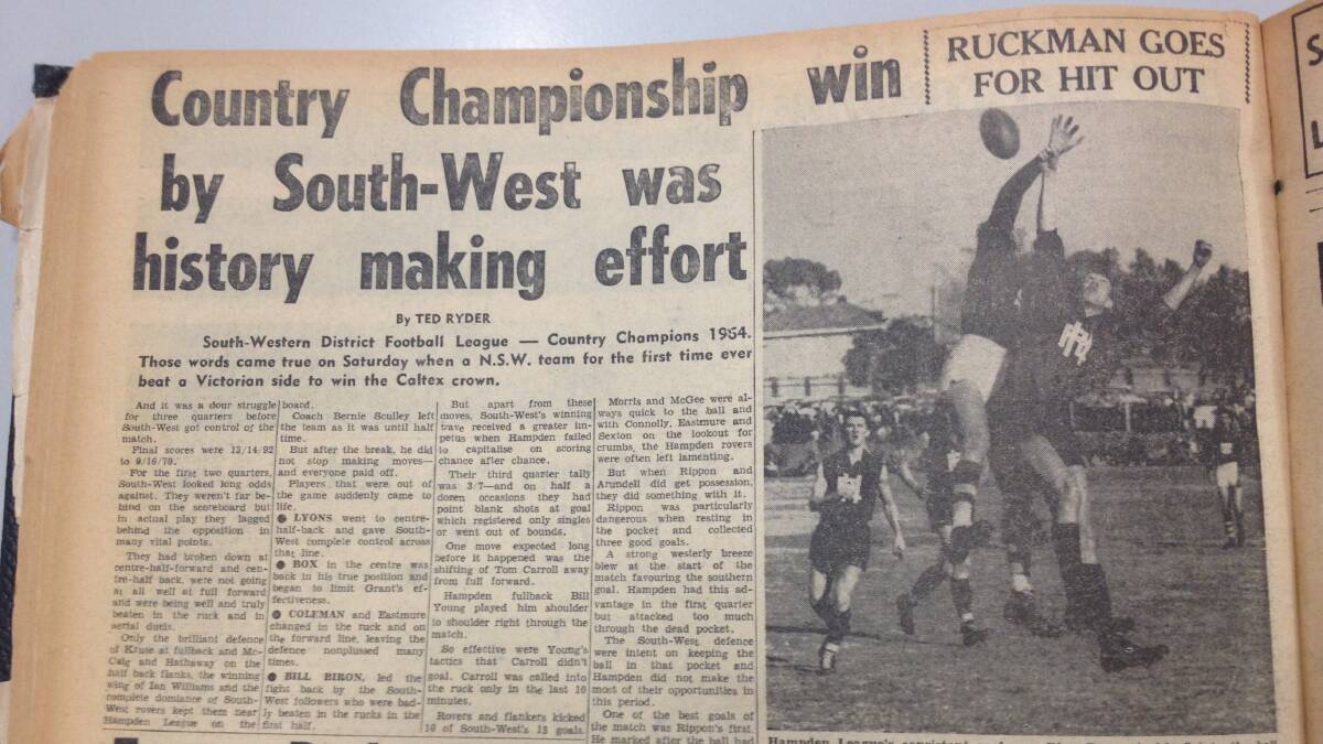 HISTORY IN THE MAKING: How The Daily Advertiser reported the famous victory back in 1964.