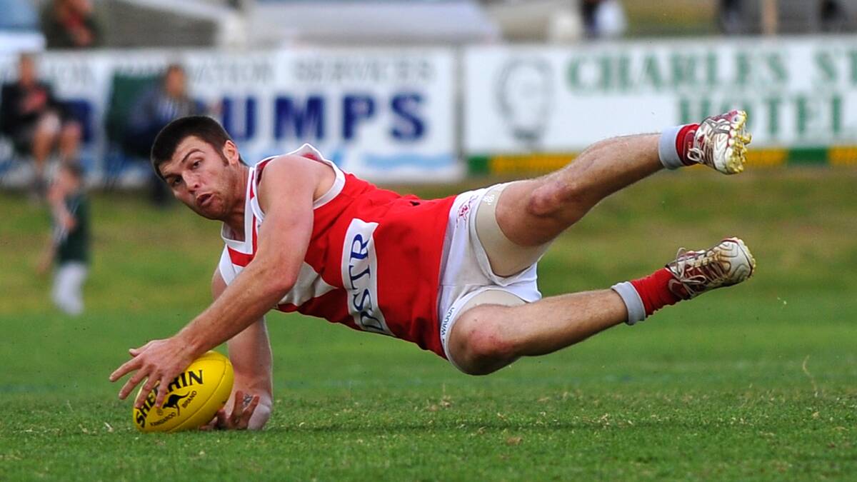 WELCOME BACK: Collingullie-Ashmont-Kapooka defender Will Haines has signed back at the Demons for the 2015 season.