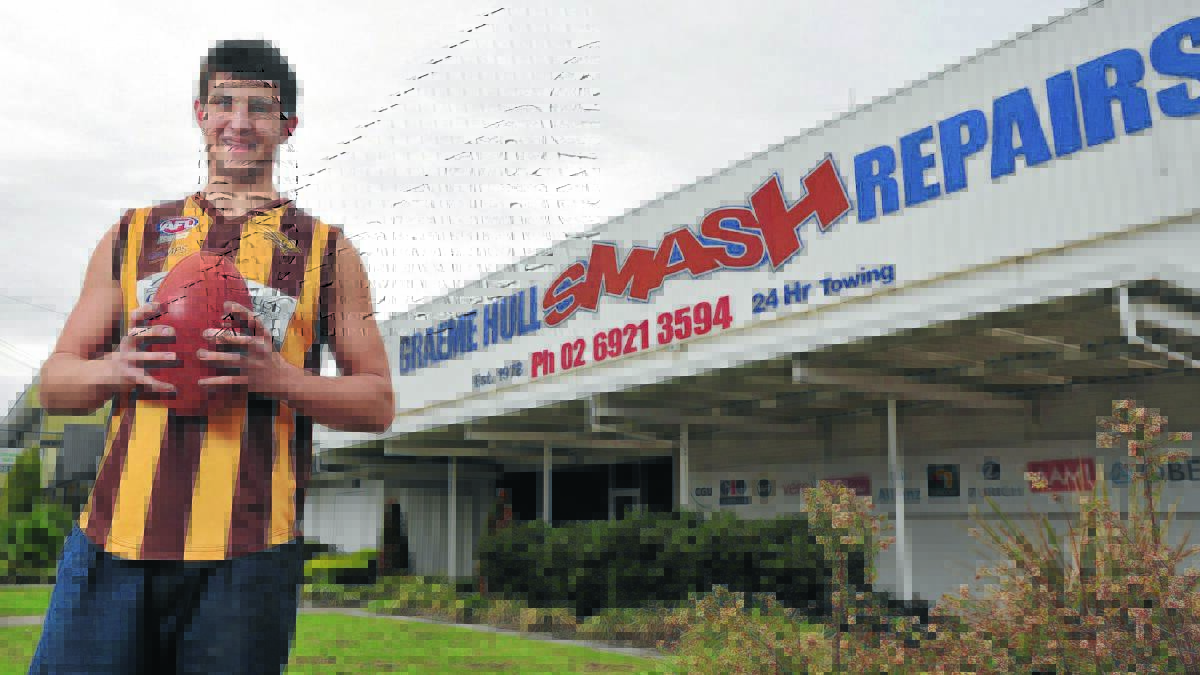 WELCOME BACK: East Wagga-Kooringal ruckman Nick Hull has returned to the Hawks after a year at Queanbeyan. Picture: Michael Frogley