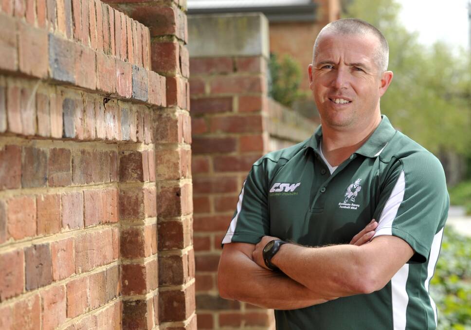 TOP JOB: Matt Hard has been appointed coach of the Riverina Football League representative team for a second year. Picture: Les Smith