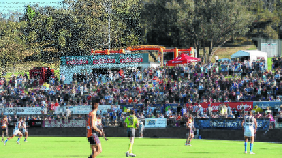 WELCOME BACK: AFL football will return to Lavington Sportsground in March for the first time since March 2012 when Greater Western Sydney took on Gold Coast Suns.